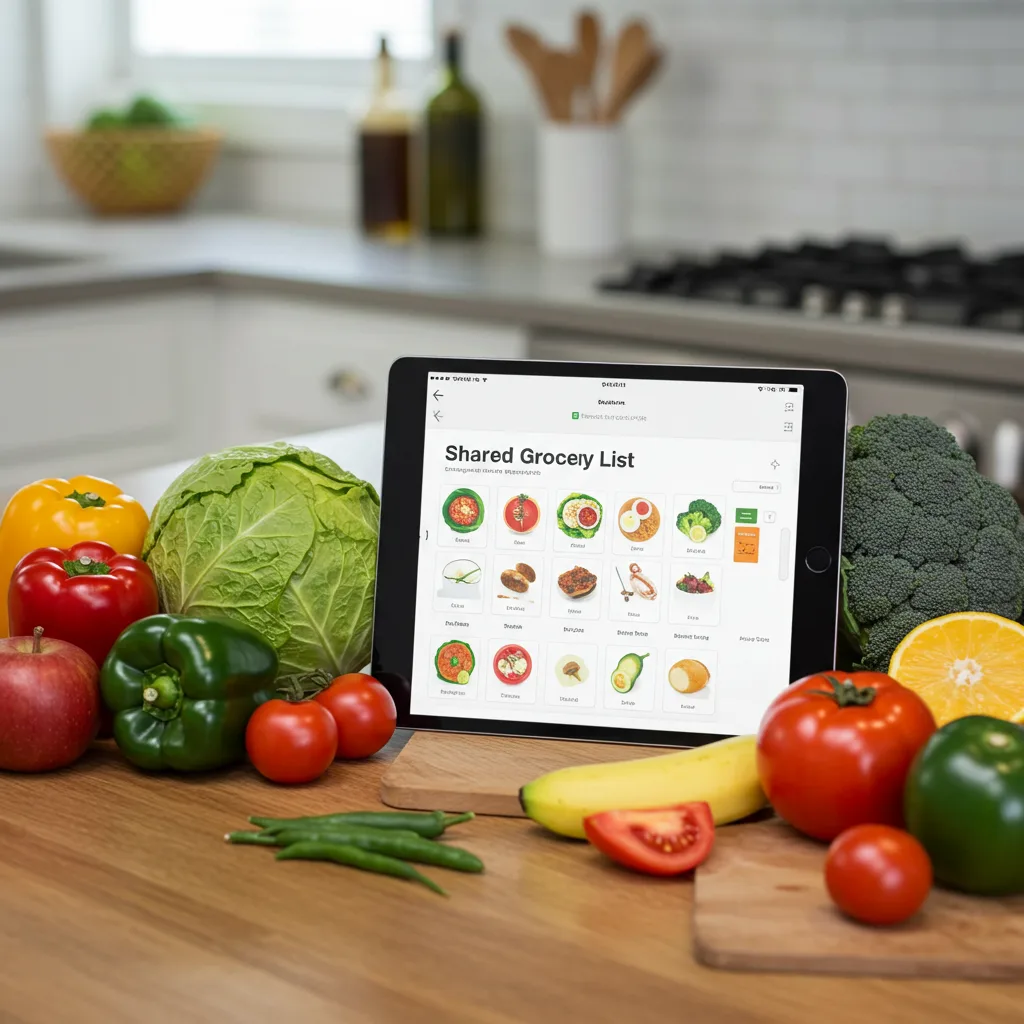 Simplify Meal Prep with Shared Grocery Lists