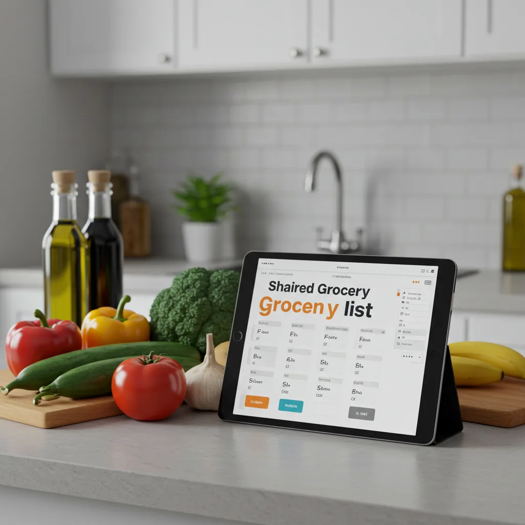 Simplify Meal Prep with Shared Lists