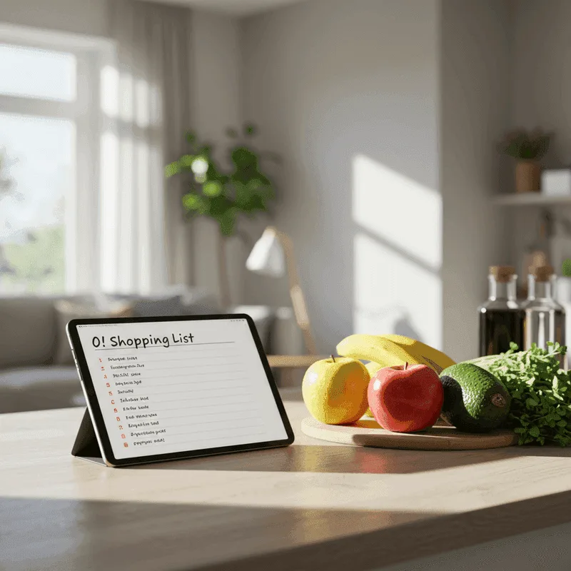 Streamline Elder Meal Planning & Groceries